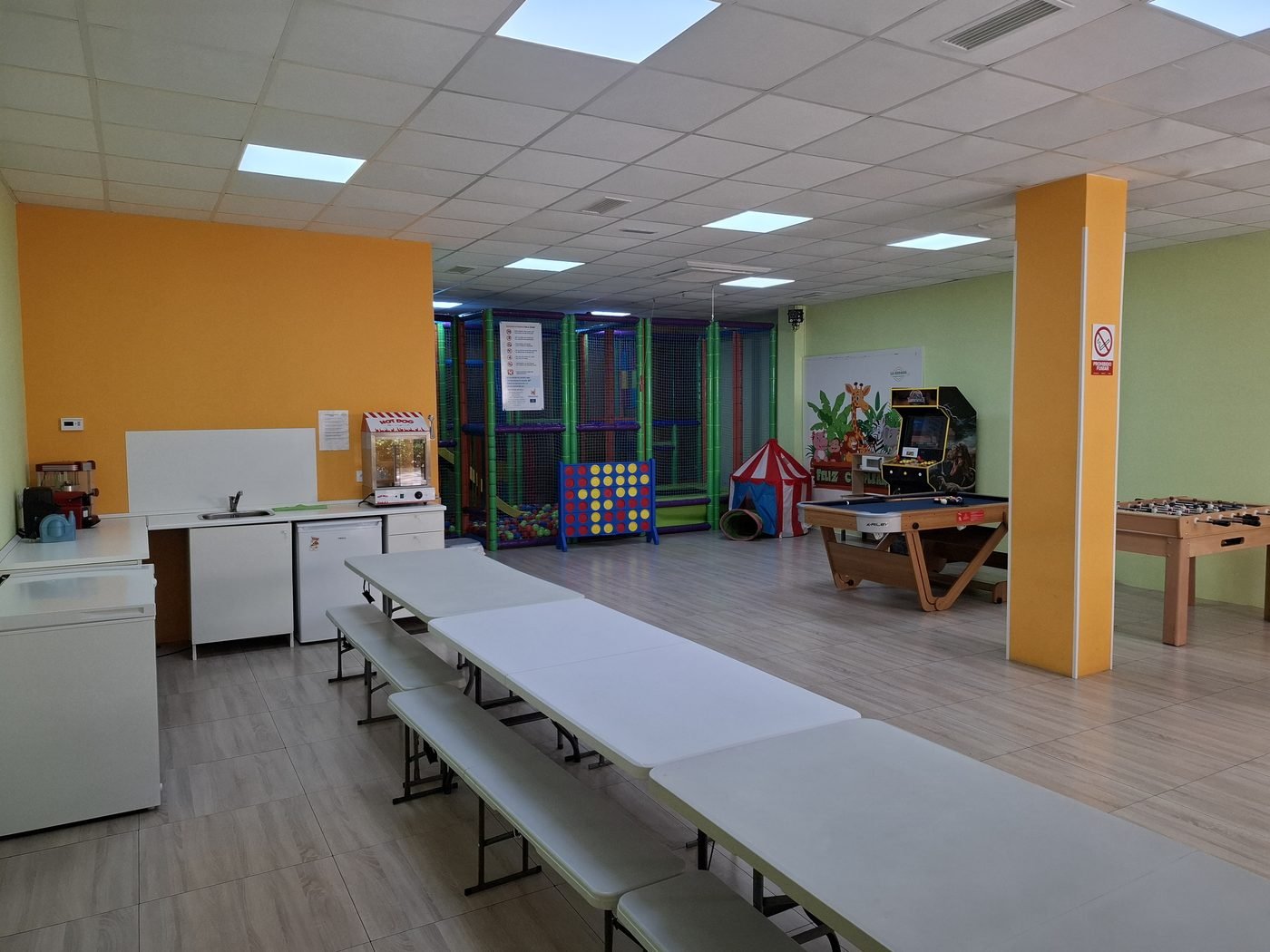 Zona comedor La Kedada